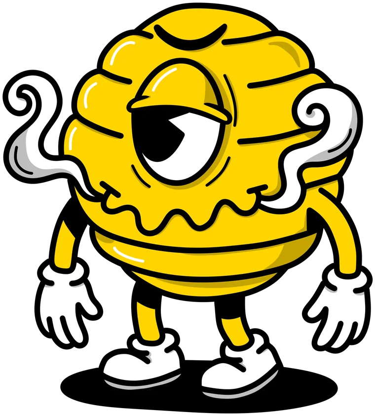 Mascota Colmena de Brosin