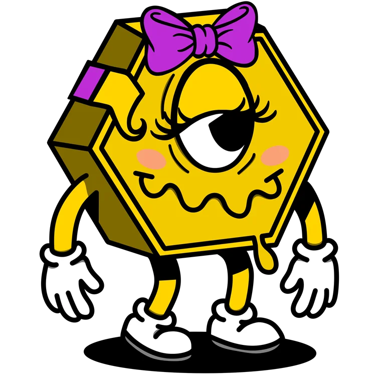 Mascota Panal de Brosin (línea femenina)